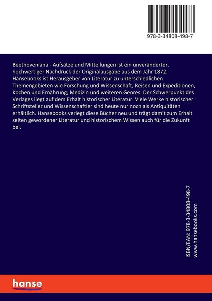 Produktbild: Beethoveniana