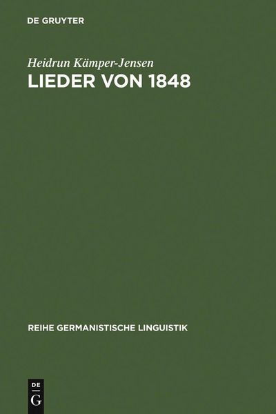 Produktbild: Lieder von 1848