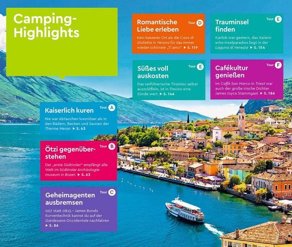 Produktbild: MARCO POLO Camper Guide S&uuml;dtirol, Gardasee & Venetien