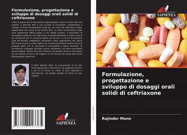 Produktbild: Formulazione, progettazione e sviluppo di dosaggi orali solidi di ceftriaxone