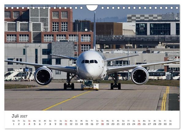 Produktbild: Frankfurt Airport - EDDF (Wandkalender 2027 DIN A4 quer), CALVENDO Monatskalender