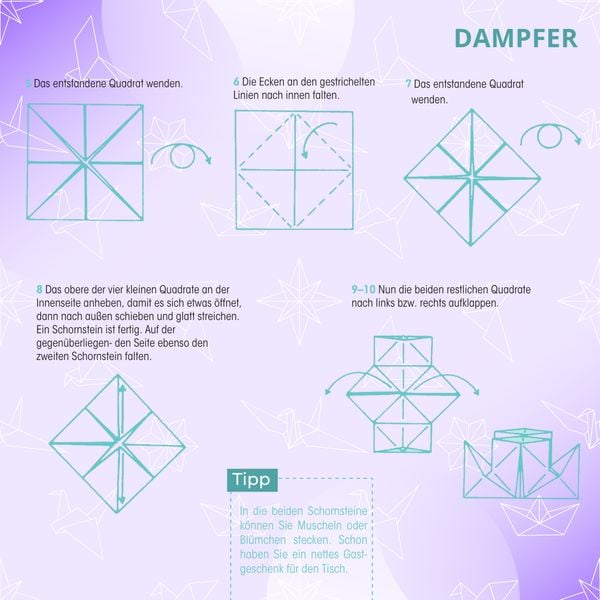 Produktbild: Origami - Die wunderbare Kreativbox. Mit Anleitungsbuch und Material