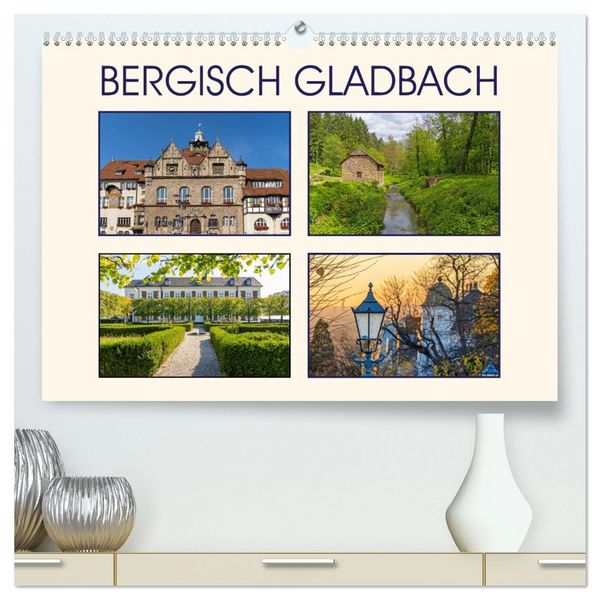 Produktbild: Bergisch Gladbach (hochwertiger Premium Wandkalender 2026 DIN A2 quer), Kunstdruck in Hochglanz