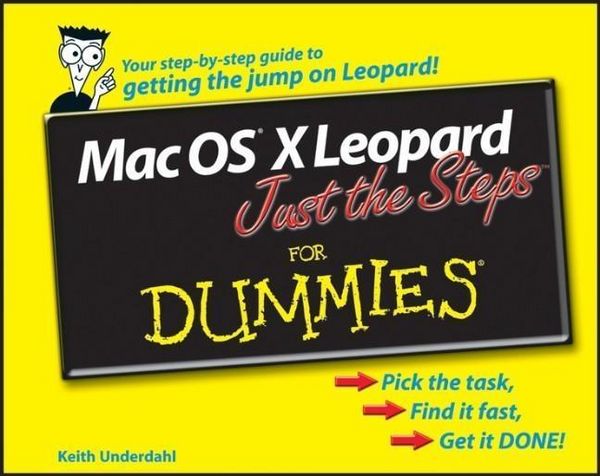 Produktbild: Mac OS X Leopard Just the Steps For Dummies