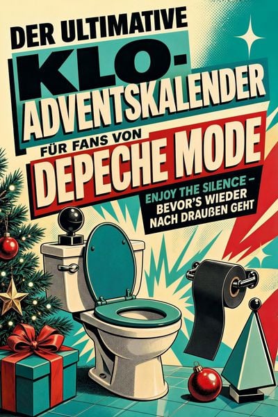 Produktbild: Der ultimative Klo-Adventskalender f&uuml;r Fans von Depeche Mode