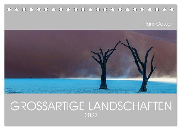 Produktbild: GROSSARTIGE LANDSCHAFTEN 2027 (Tischkalender 2027 DIN A5 quer), CALVENDO Monatskalender