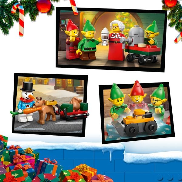 Produktbild: LEGO City Adventskalender 2026 Werkstatt des Weihnachtsmanns 60510