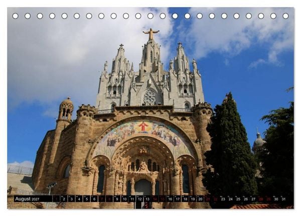 Produktbild: Barcelona - Stadt des Modernisme (Tischkalender 2027 DIN A5 quer), CALVENDO Monatskalender