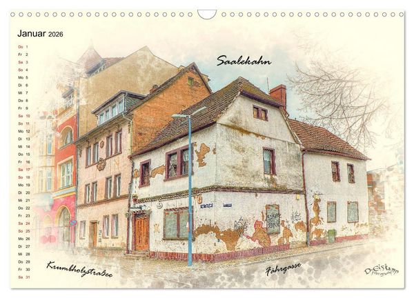 Produktbild: Bernburg meine Stadt (Wandkalender 2026 DIN A3 quer), CALVENDO Monatskalender