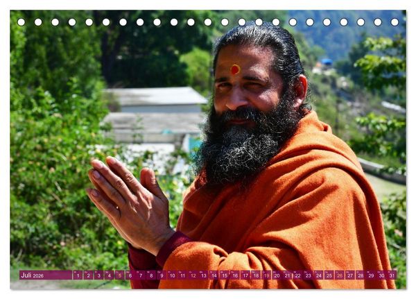 Produktbild: Char Dham - hinduistische Pilgerreise im Himalaya (Tischkalender 2026 DIN A5 quer), CALVENDO Monatskalender