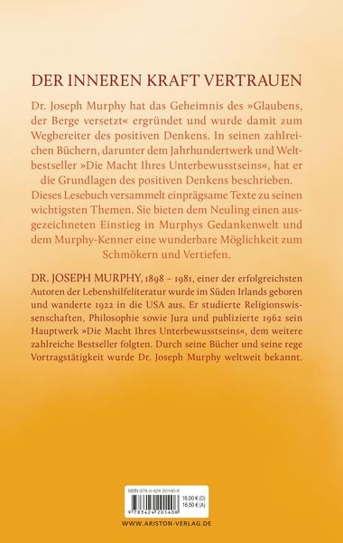 Produktbild: Die Macht des positiven Denkens