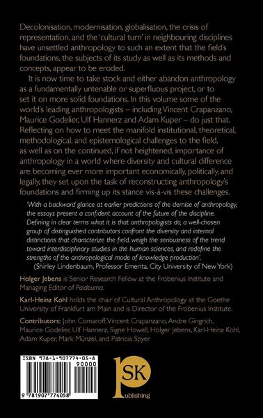 Produktbild: The End of Anthropology?