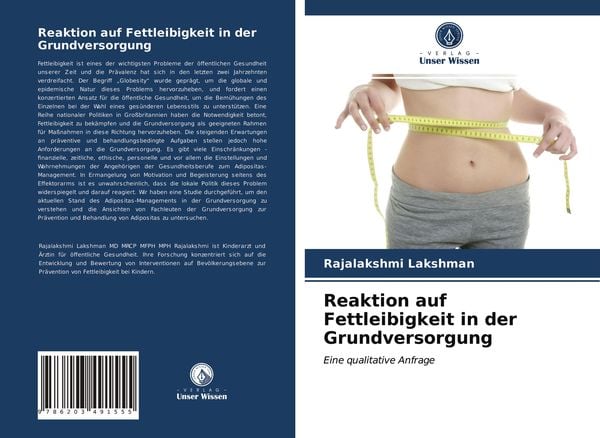 Reaktion auf Fettleibigkeit in der Grundversorgung, Taschenbuch von Rajalakshmi Lakshman, Verlag Unser Wissen, 9786203491555