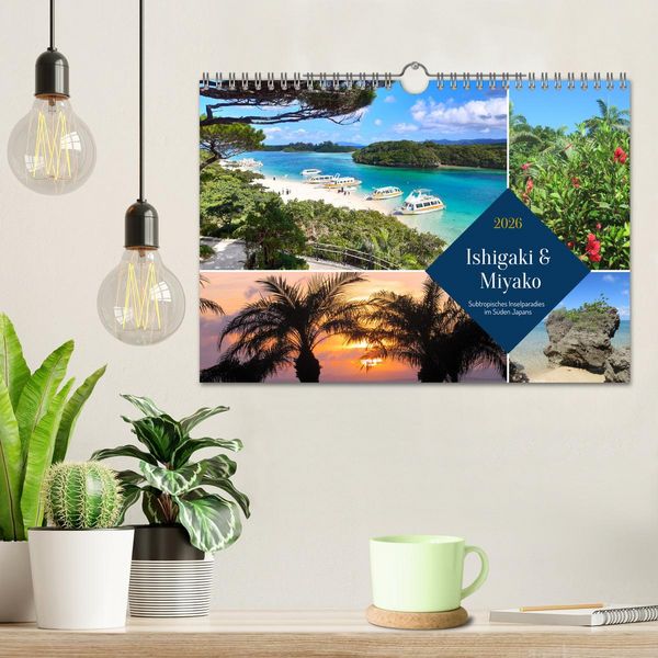 Produktbild: Ishigaki & Miyako - Subtropisches Inselparadies im S&uuml;den Japans (Wandkalender 2026 DIN A4 quer), CALVENDO Monatskalender