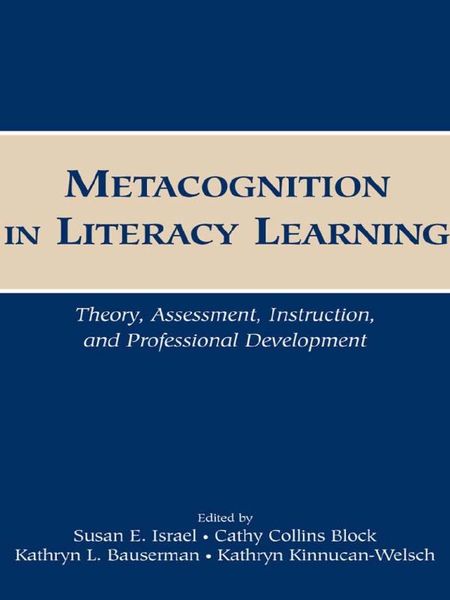 Produktbild: Metacognition in Literacy Learning