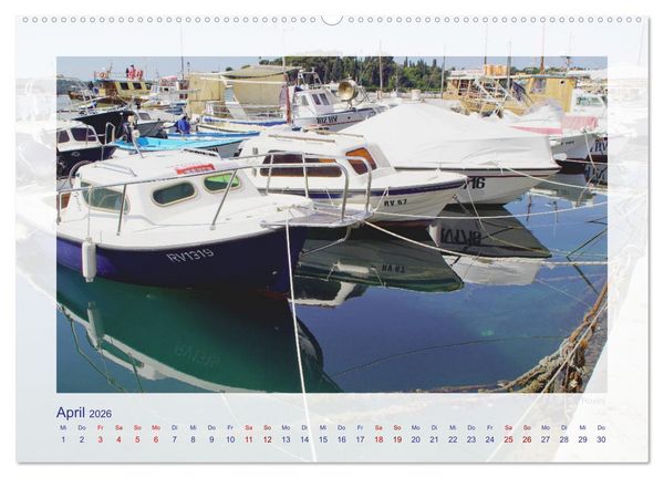 Produktbild: Sch&ouml;nes Istrien 2026 (Wandkalender 2026 DIN A2 quer), CALVENDO Monatskalender