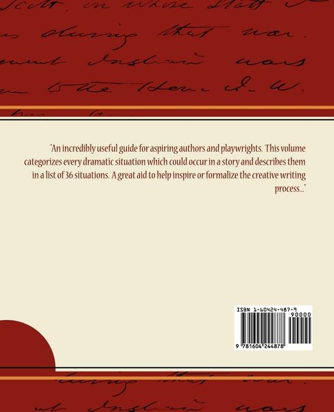 Produktbild: 36 Dramatic Situations - Georges Polti