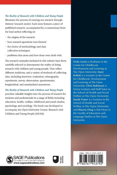 Produktbild: The Reality of Research with Children and Young People