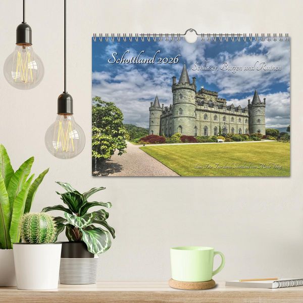 Produktbild: Schottland 2026 Schl&ouml;sser, Burgen und Ruinen (Wandkalender 2026 DIN A4 quer), CALVENDO Monatskalender