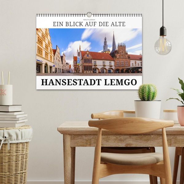Produktbild: Ein Blick auf Alte Hansestadt Lemgo (Wandkalender 2026 DIN A3 quer), CALVENDO Monatskalender