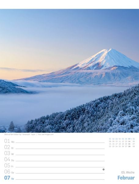 Produktbild: Planet Erde Wochenplaner Kalender 2027 | Landschaften der Welt