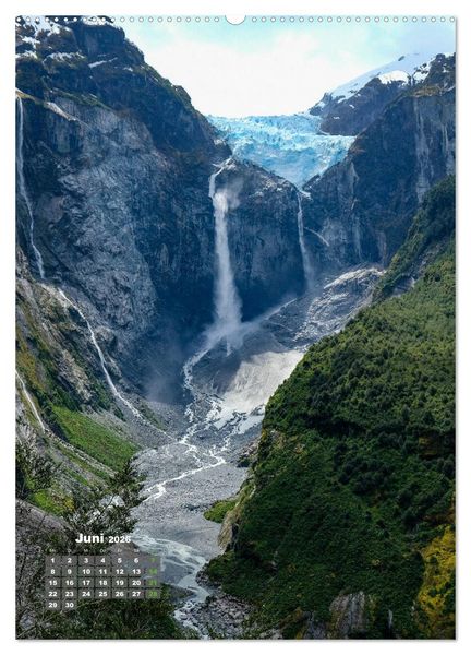 Produktbild: Wasserf&auml;lle aus aller Welt (hochwertiger Premium Wandkalender 2026 DIN A2 hoch), Kunstdruck in Hochglanz