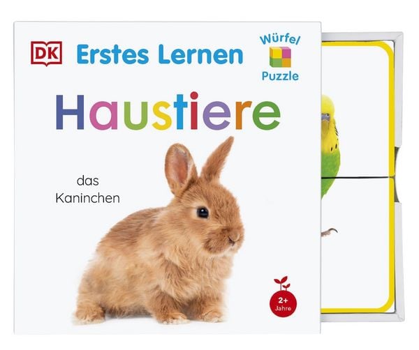 Produktbild: Erstes Lernen W&uuml;rfelpuzzle. Haustiere