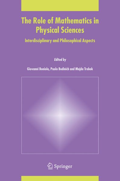 Produktbild: The Role of Mathematics in Physical Sciences