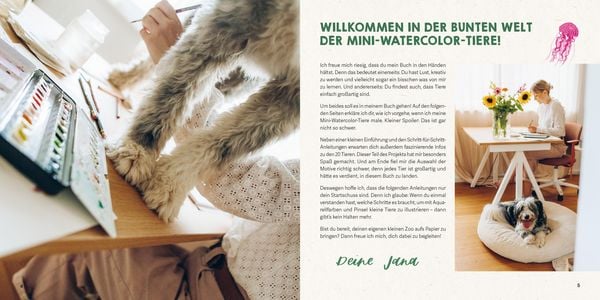 Produktbild: Mini Watercolor &ndash; Tiere