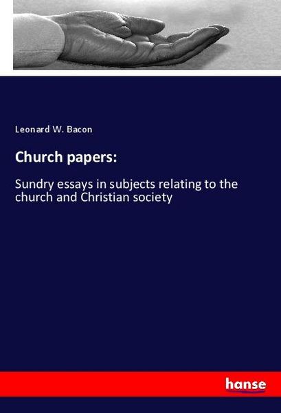Produktbild: Church papers: