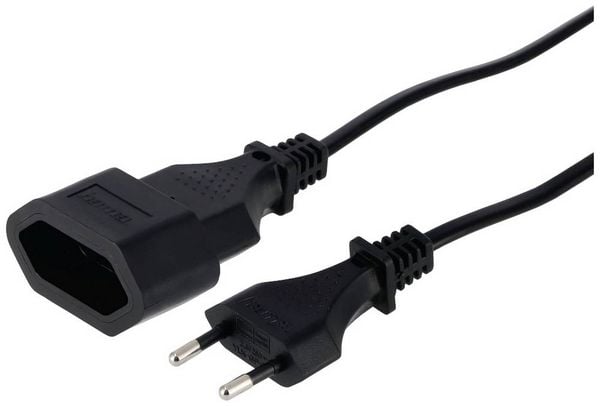 Produktbild: Hama 00223264 Strom Verl&auml;ngerungskabel Schwarz 5m