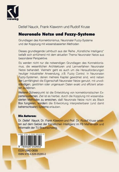 Produktbild: Neuronale Netze und Fuzzy-Systeme