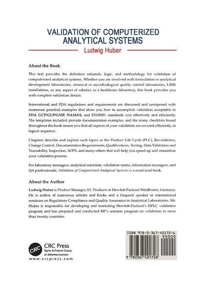Produktbild: Validation of Computerized Analytical Systems