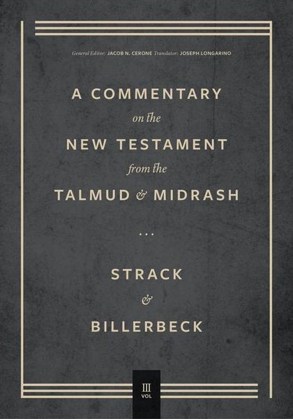 Produktbild: Commentary on the New Testament from the Talmud and Midrash