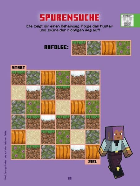 Produktbild: Minecraft: 1001 Sticker: Stickern &ndash; R&auml;tseln &ndash; Ausmalen