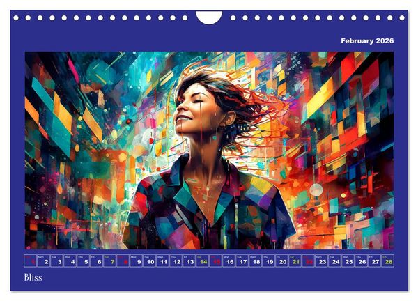 Produktbild: Pixelated Passions (Wall Calendar 2026 DIN A4 landscape), CALVENDO 12 Month Wall Calendar