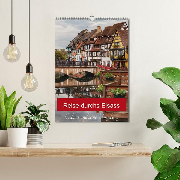 Produktbild: Reise durchs Elsass (Wandkalender 2026 DIN A3 hoch), CALVENDO Monatskalender