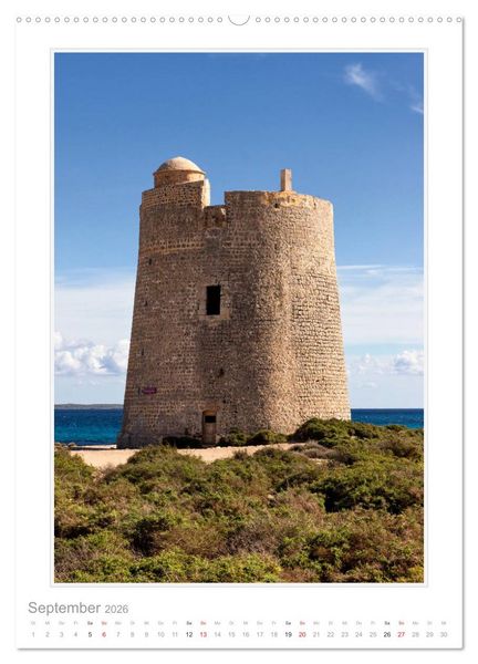 Produktbild: Ibiza und Formentera (Wandkalender 2026 DIN A2 hoch), CALVENDO Monatskalender