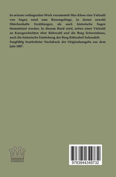 Produktbild: F&uuml;hrer durch die Sagen- und M&auml;rchenwelt des Riesengebirges