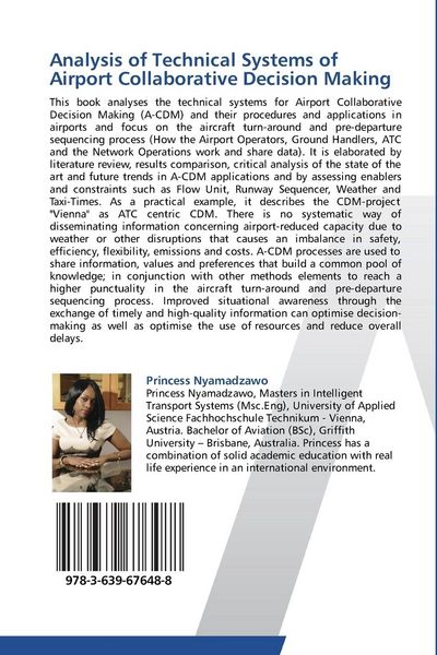 Produktbild: Analysis of Technical Systems of Airport Collaborative Decision Making
