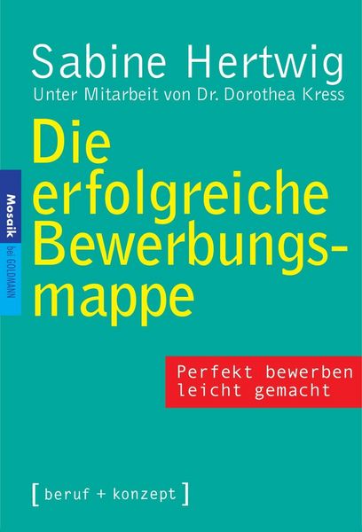 Produktbild: Die erfolgreiche Bewerbungsmappe