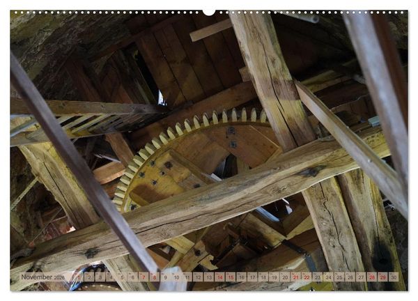 Produktbild: Faszination Wall-Holl&auml;nder Greftm&uuml;hle in Nordhemmern (Wandkalender 2026 DIN A2 quer), CALVENDO Monatskalender