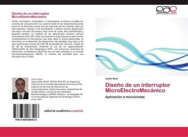 Produktbild: Dise&ntilde;o de un interruptor MicroElectroMec&aacute;nico