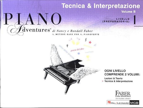 Produktbild: Piano Adventures - Tecnica & Interpretazione. Vol.B
