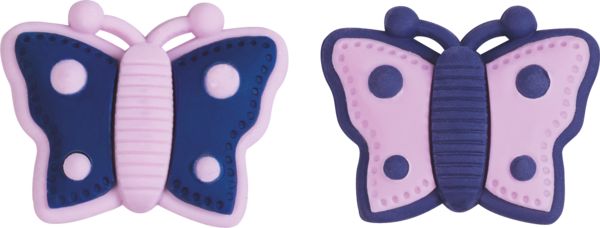 Produktbild: Brunnen Radiergummi Magic Butterfly 3D &brvbar; rosarot/lila