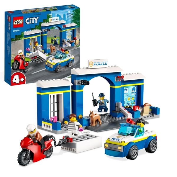 LEGO City 60370 Ausbruch aus der Polizeistation, Polizei-Spielzeug