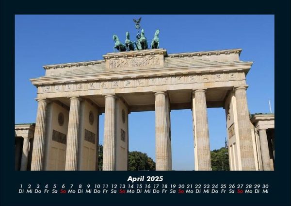 Produktbild: Berlin 2025 Fotokalender DIN A4