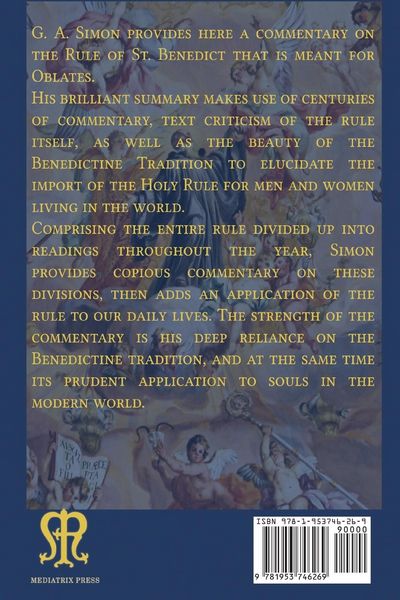 Produktbild: Commentary for Benedictine Oblates