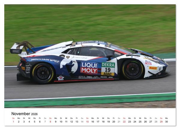 Produktbild: Motorsport aus Sant&rsquo;Agata (Wandkalender 2026 DIN A2 quer), CALVENDO Monatskalender