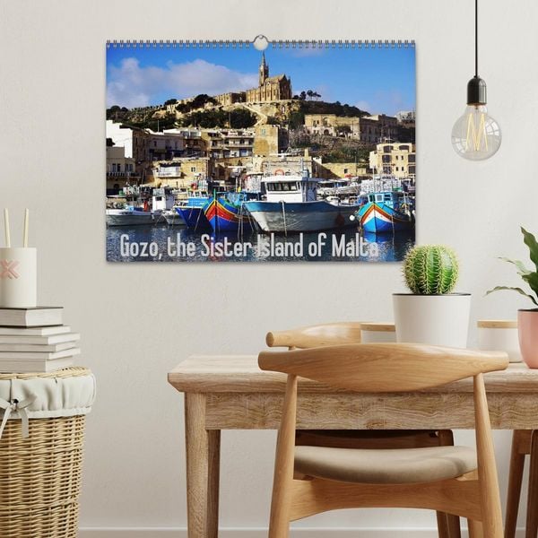 Produktbild: Gozo - Malta's little sister island (Wall Calendar 2026 DIN A3 landscape), CALVENDO 12 Month Wall Calendar